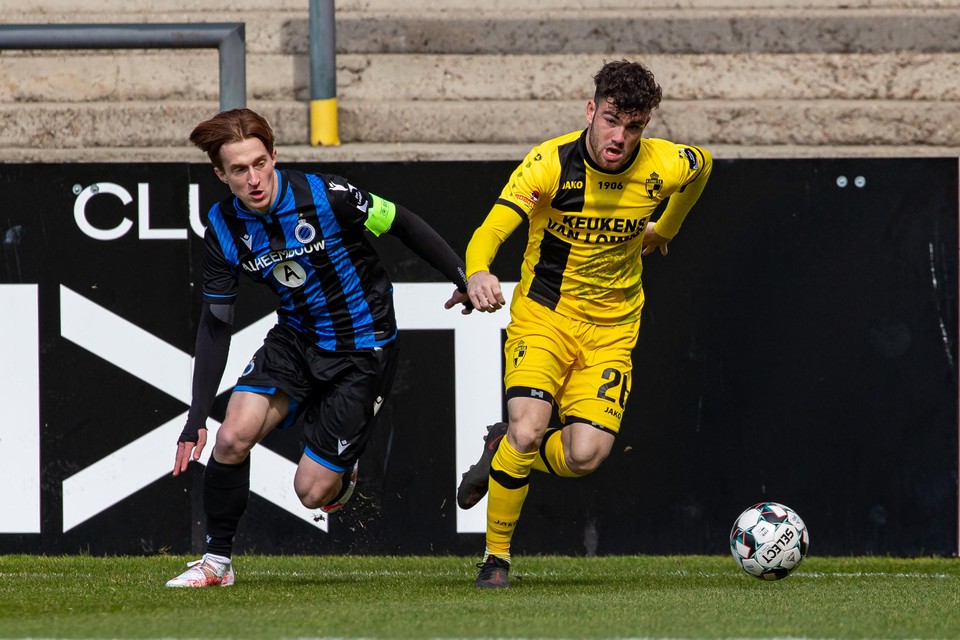 Xander Blomme in actie met Club NXT.