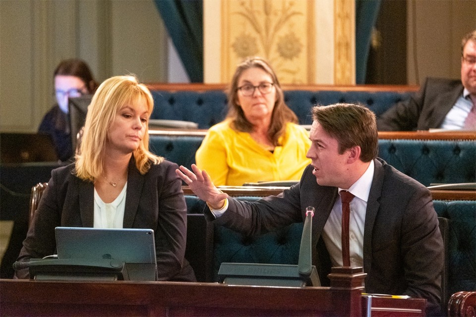 Sam Van Rooy (Vlaams Belang) pleitte tevergeefs voor de afschaffing van de lage-emissiezone.