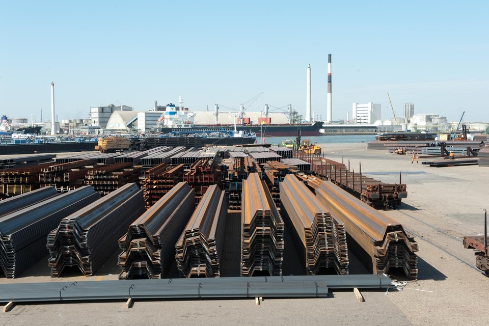 De stukgoedkaai van PSA in de Antwerpse haven.