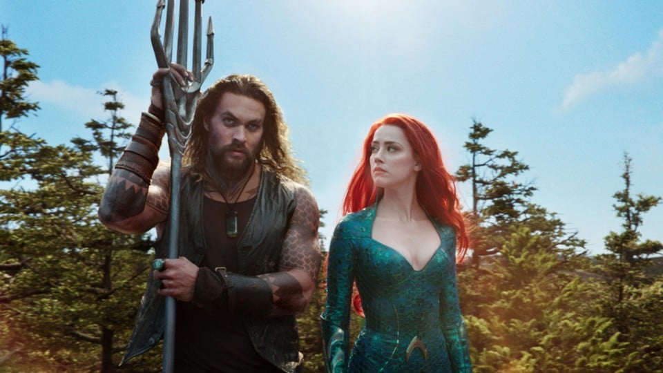 Amber Heard in Aquaman and the Lost Kingdom.