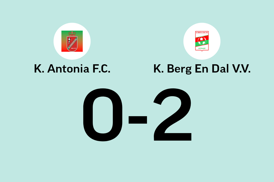 K. Antonia FC - Berg en Dal VV