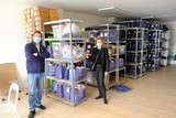 thumbnail: Steven Teughels en Veronique Van Malder bij de stock van Corifeo.