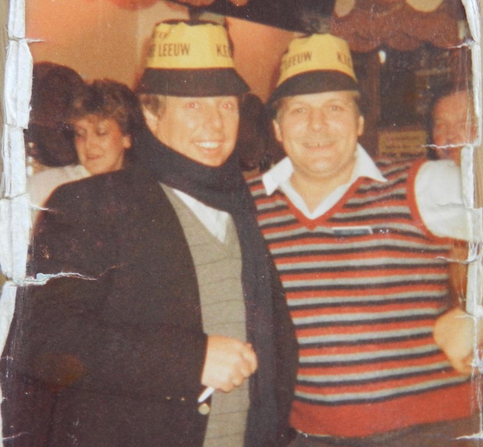 Rik Verstrepen met Juul Kabas.