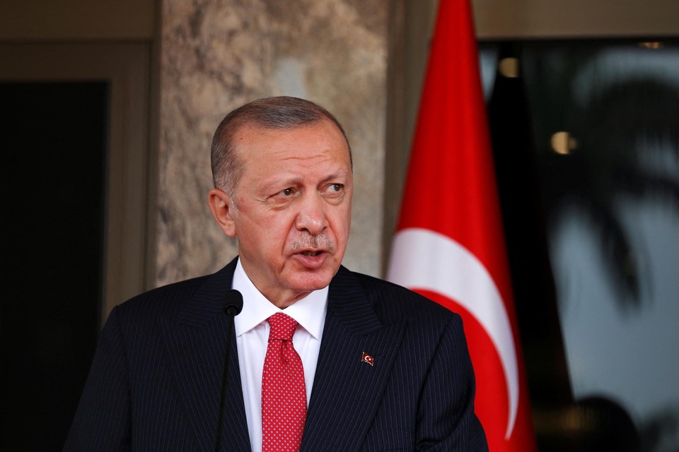 Turkse president Recep Tayyip Erdogan. 