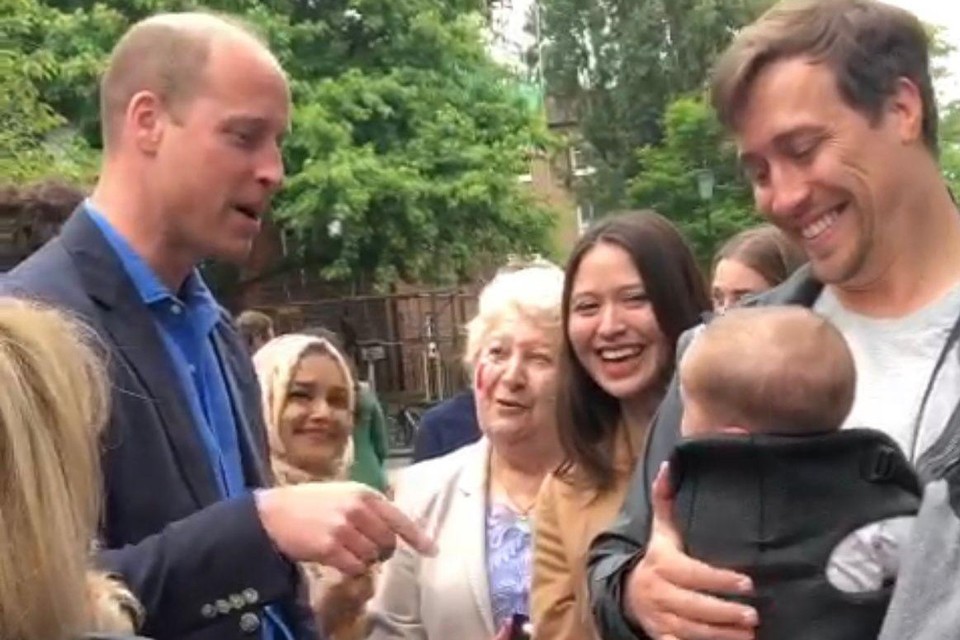Prins William deelt zijn tweede naam met de kleine Arthur 