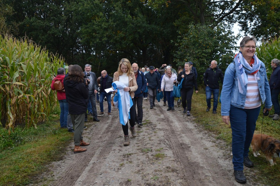 De inwandeling van Den Akker.