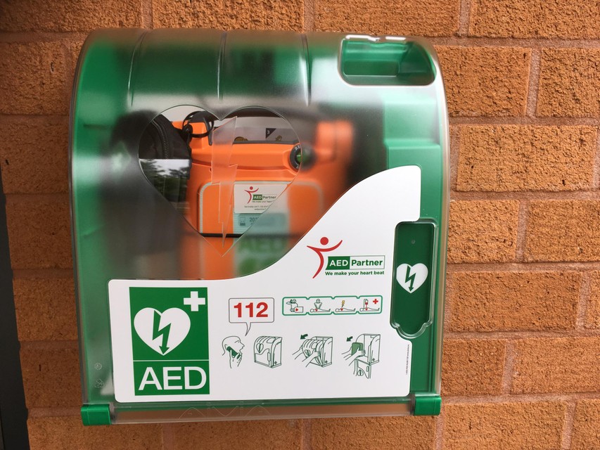 AED-toestel. 