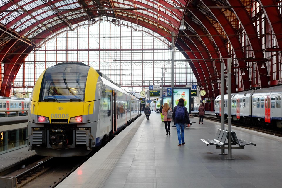 De feiten speelden zich af op een trein met eindhalte het Centraal Station in Antwerpen (themabeeld).
