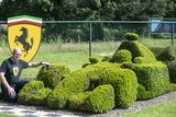 thumbnail: Luc Heymans uit Arendonk: “De man in de Ferrari stelt de racer Fernando Alonso voor. Ik ben vanaf het begin supporter van hem.”
