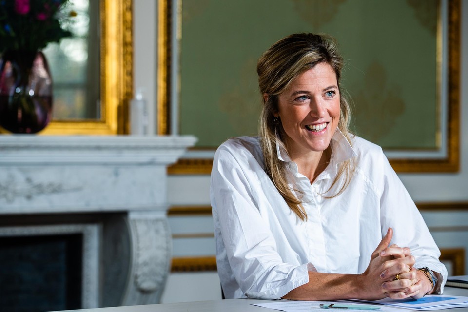 Minister van Binnenlandse Zaken, Annelies Verlinden (CD&V). 