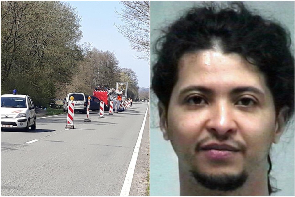 In een berm in de provincie Namen werden de menselijke resten van Youness Bizrane (rechts) gevonden.