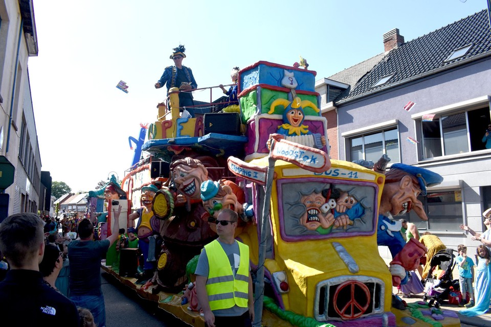Vorig jaar kon de stoet opnieuw uitrijden na twee jaar afwezigheid.