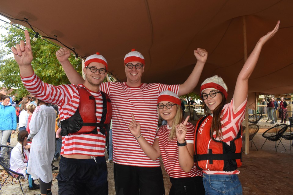 Deze Wally’s waren laatst in hun wedstrijd, maar dat drukt de pret niet. 