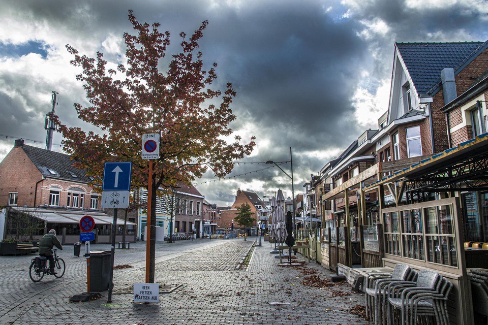 Het is stil in de Corbiestraat in Mol. 