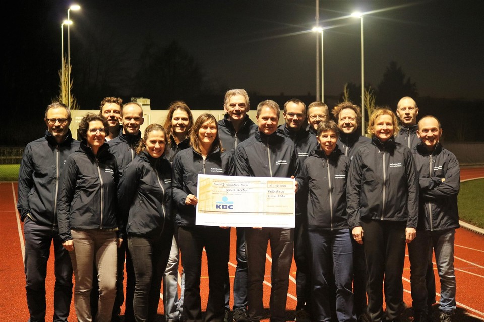 Kalmthoutse Loopvrienden schenken 12.000 euro. 