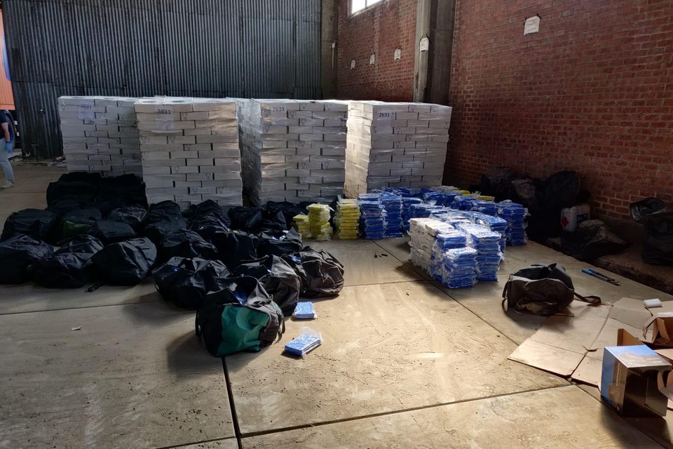 4,2 ton cocaïne zat in een container met bevroren inktvis.