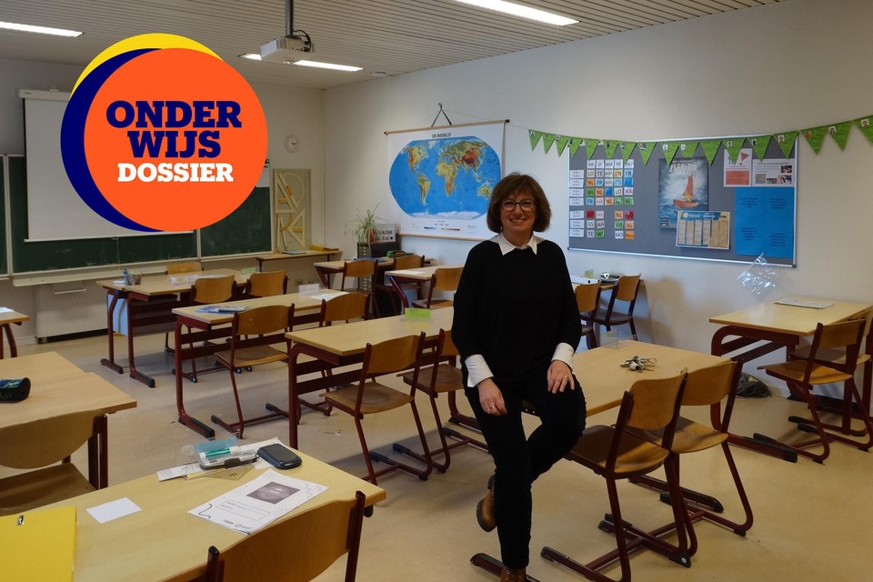 Volgens directeur Lieve De Pesseroey is het een voordeel om in een kleinere school te zitten.