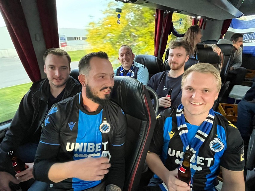 Deze fans reizen voor het eerst mee met SC De Noorderkempen. 