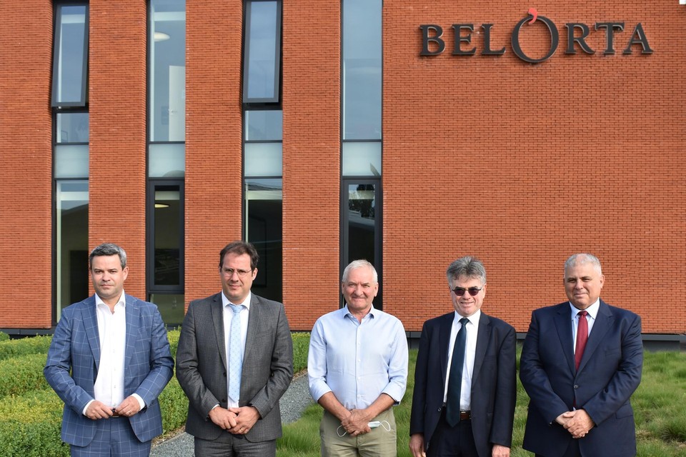 BelOrta kreeg de Belgische en Maltese minister op werkbezoek.