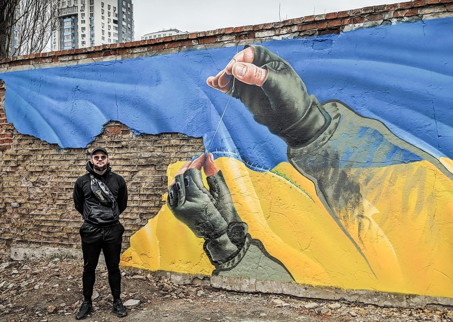 Vlad Polyanskiy, Antwerpenaar in Kyiv. “Wie hier vandaag nog Kiev schrijft, is een beetje een marginaal.” 