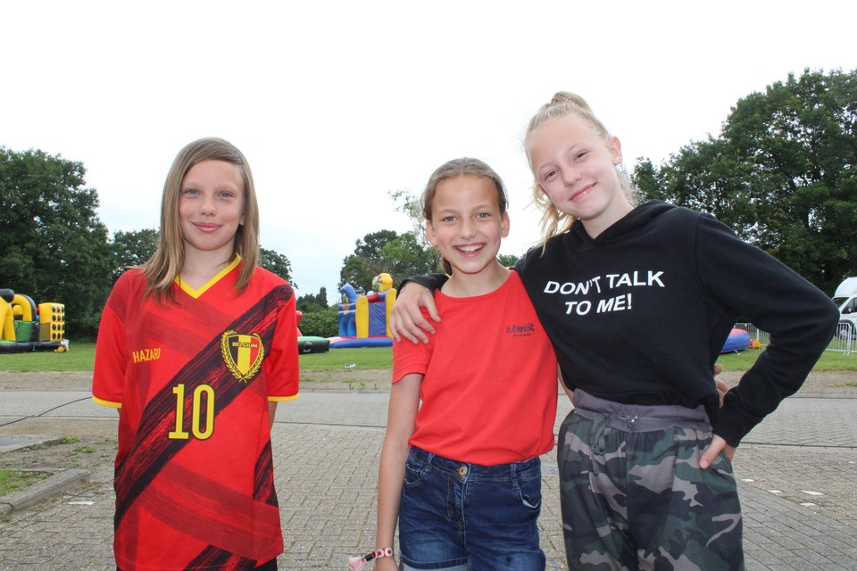 Juul, Robin en Chloë.