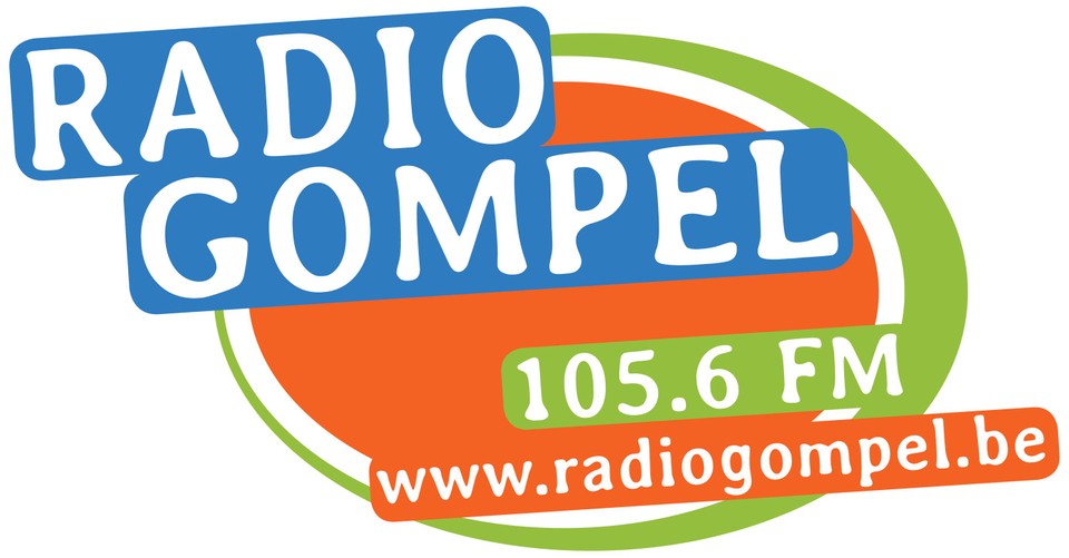 Het nieuwe logo van Radio Gompel. 