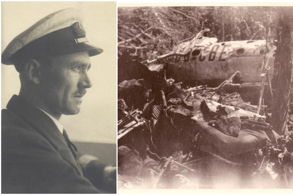 Op 13 mei 1948 crashte een DC-4 van Sabena in de brousse van toenmalig Belgisch-Congo. Aan boord zat één Antwerpenaar, kapitein Hubert Libert