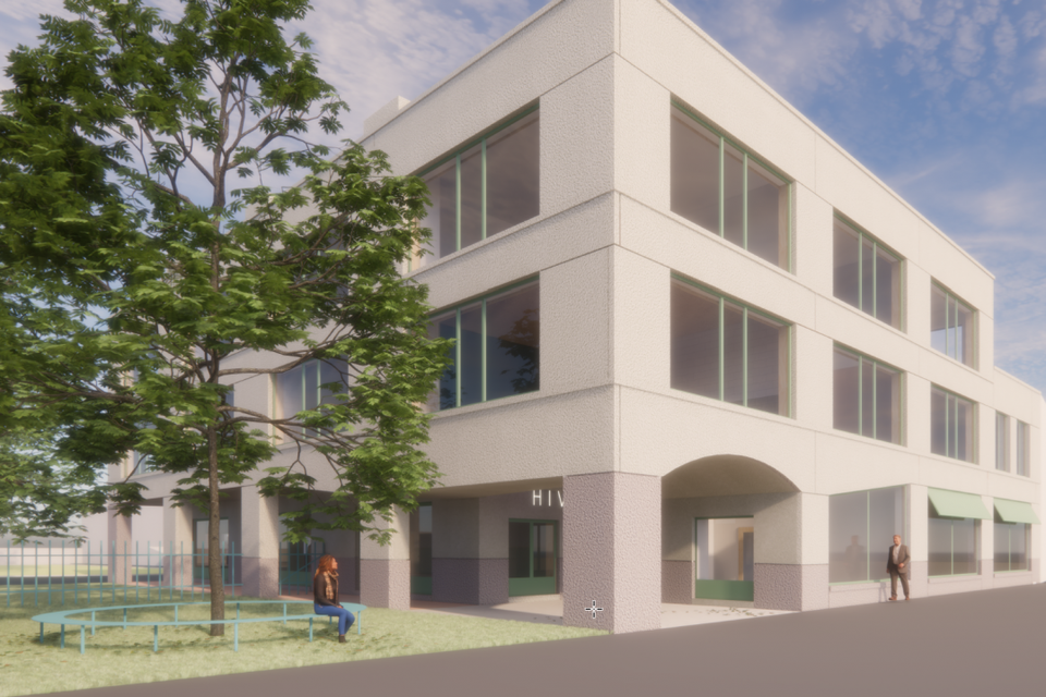 Zo moet de nieuwe domeinschool van Hivset op de Graatakker in Turnhout er gaan uitzien. 