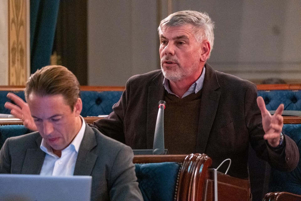 Gemeenteraadslid Filip Dewinter (Vlaams Belang).