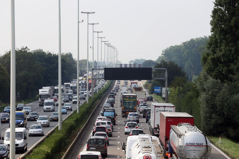 De E313 ter hoogte van Wommelgem (themabeeld).