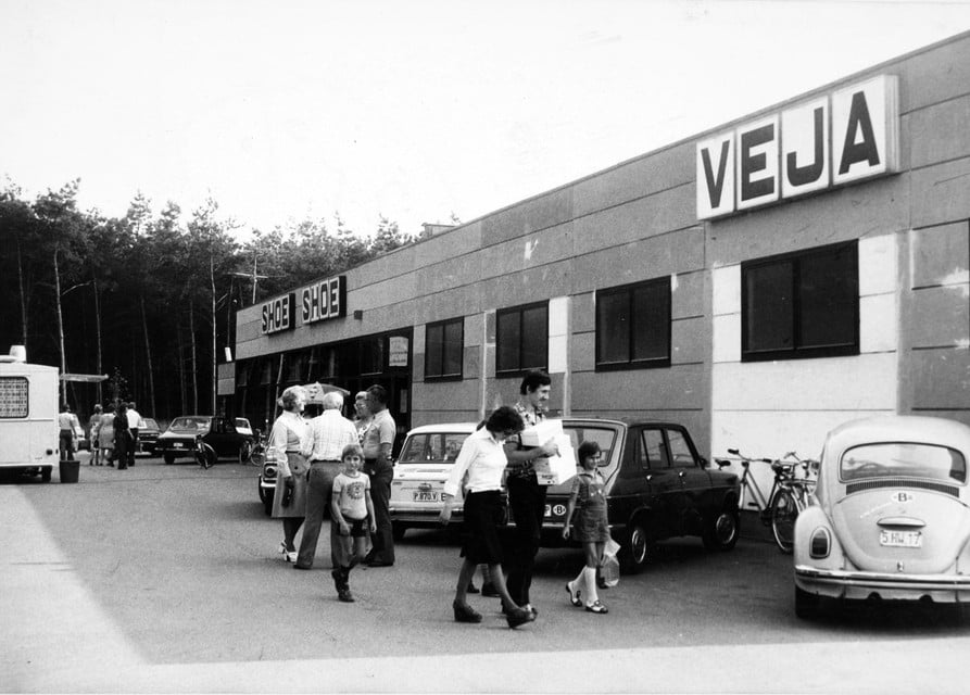 In de beginjaren was Veja een schoenwinkel.