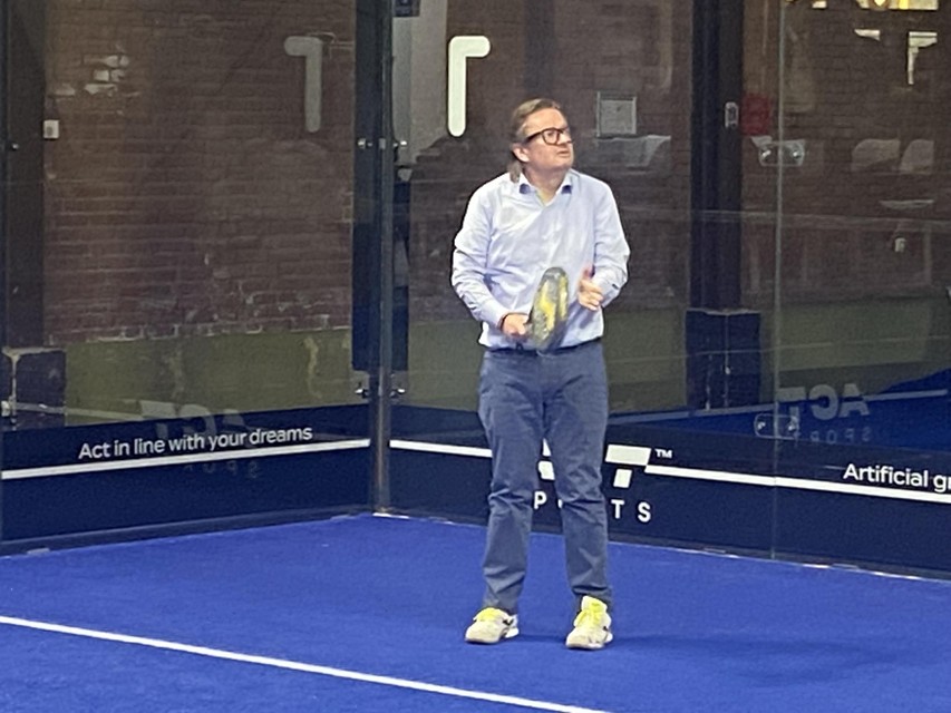 Marc Coucke sloeg zelf ook een balletje