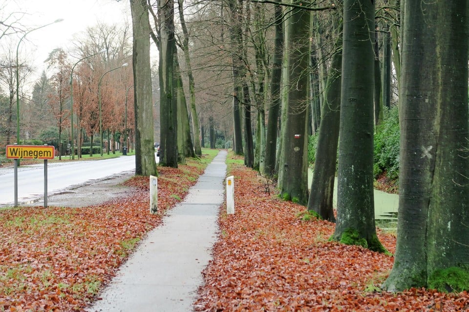 Er ligt nu al een smal fietspad langs de ‘s-Gravenwezelsteenweg.
