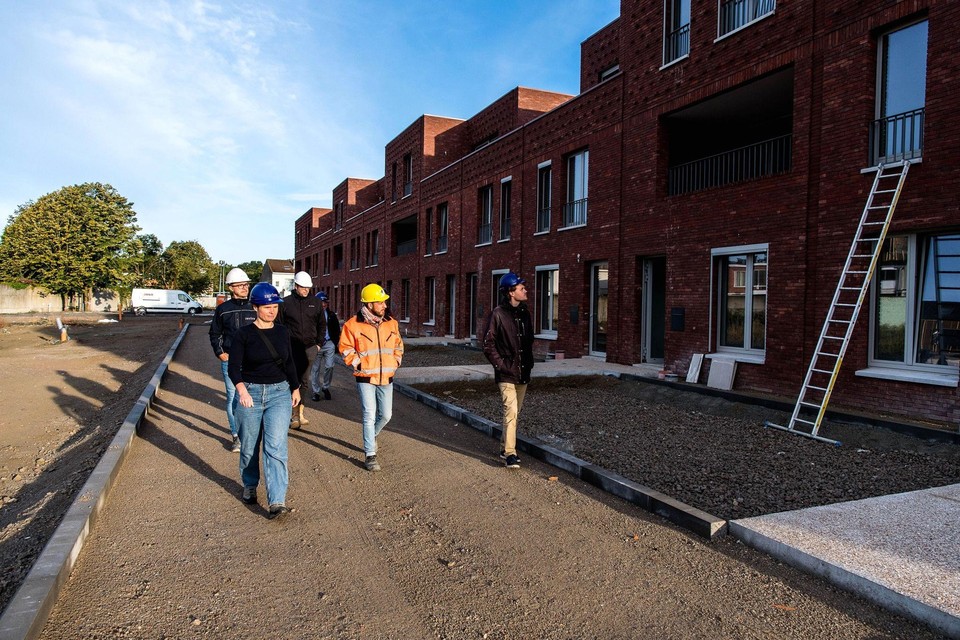 De eerste woningen van Minerve zijn bijna klaar.