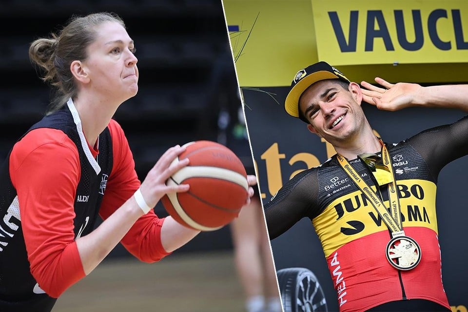 Emma Meesseman en Wout van Aert kunnen zichzelf opvolgen op het Sportgala. 