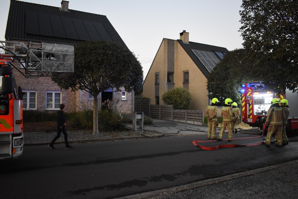 De brand was snel onder controle.