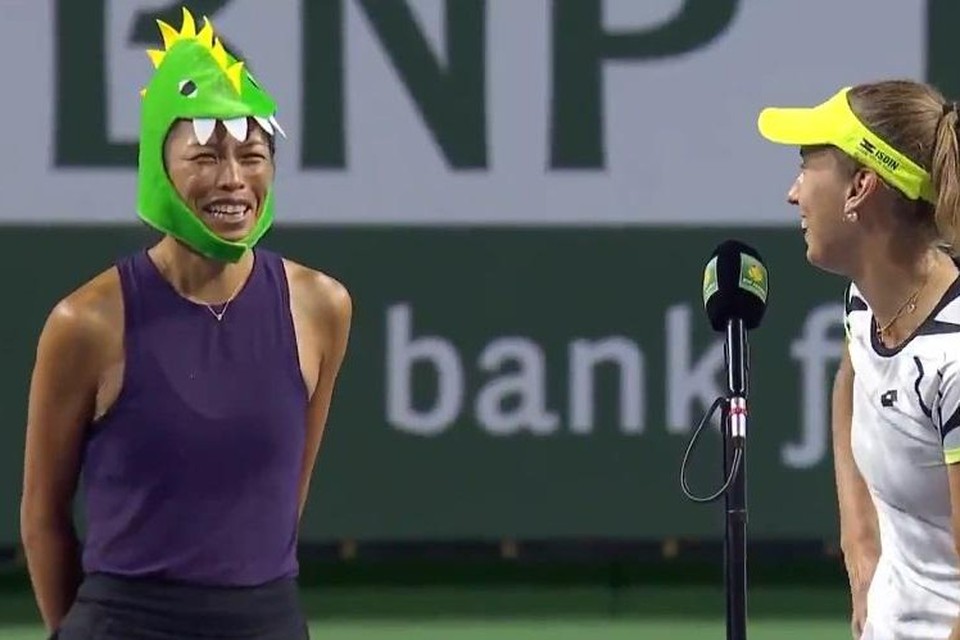 Elise Mertens en Hsieh Su-Wei wonnen het dubbeltornooi in Wimbledon. Maar naast presteren kunnen ze ook lol tappen.