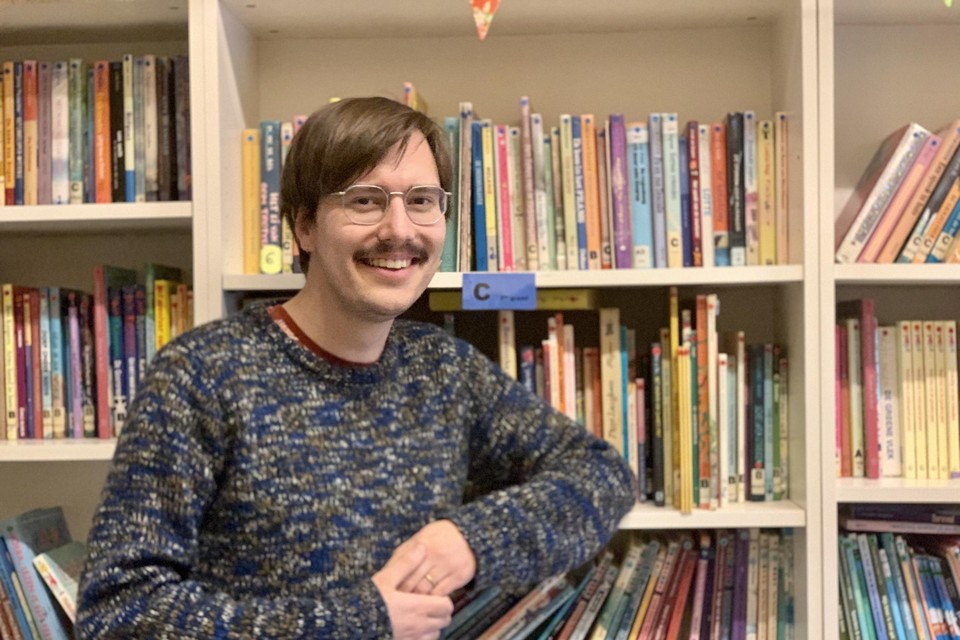 Meester Hannes van De Mozaïek krijgt een eervolle vermelding als boekenmeester.
