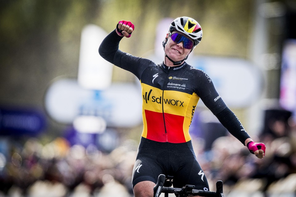 Als winnares van de Ronde van Vlaanderen is Kopecky ook voor het BK de topfavoriet 