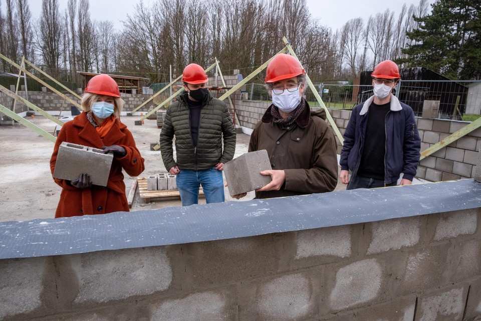 Het nieuwe lokaal komt tot stand met steun van het district Deurne.