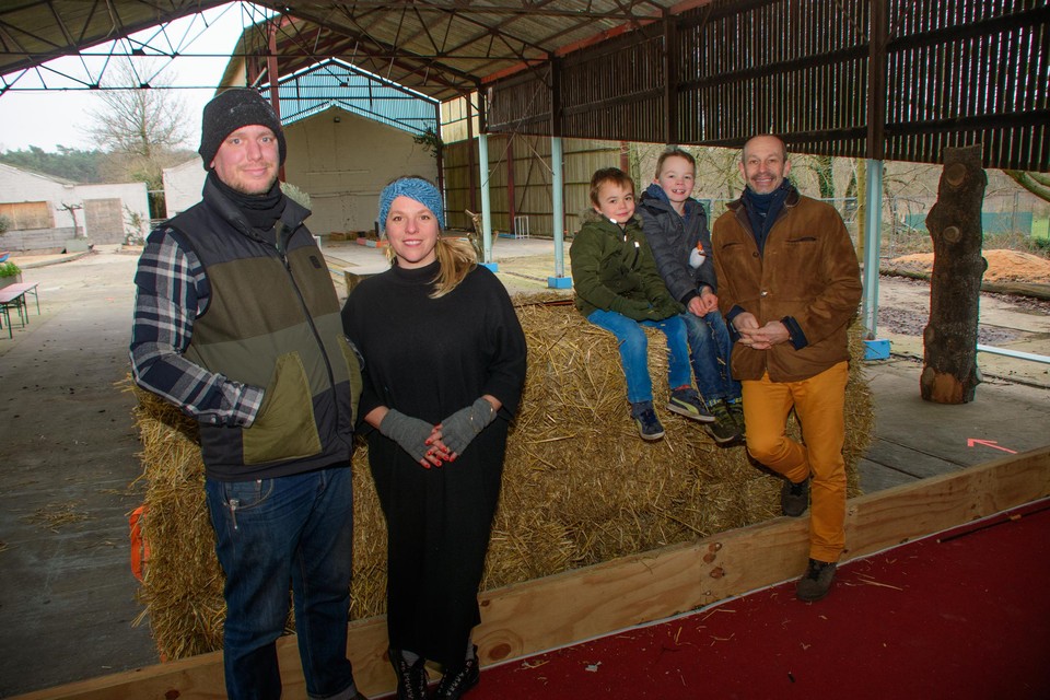 Van links naar rechts: Geoffrey Lambert, Katrien Vanderbiets en Sven Bertels