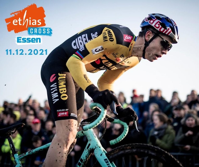 Wie start er zondag 11 december naast Wout Van Aert in de Robotland Cyclocross? 