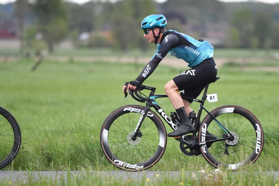 Jordy Bouts (archieffoto): “Het TDT-Unibet Cycling geniet de status van een continentaal team, maar organisatorisch staat de ploeg al op procontinentaal niveau.”