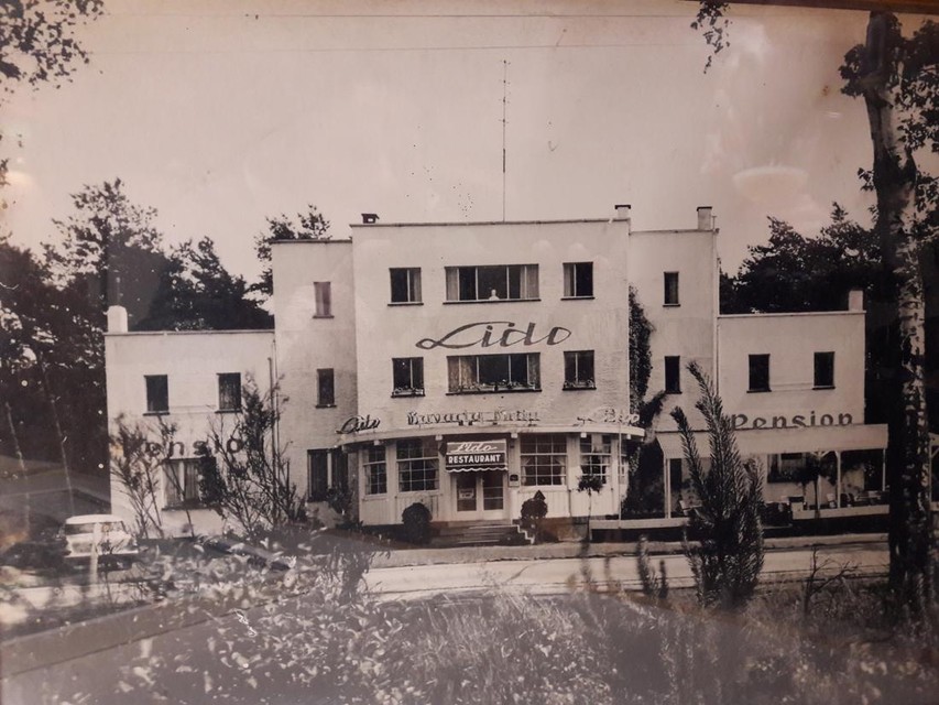 Het chique restaurant Lido in de jaren zestig van vorige eeuw.