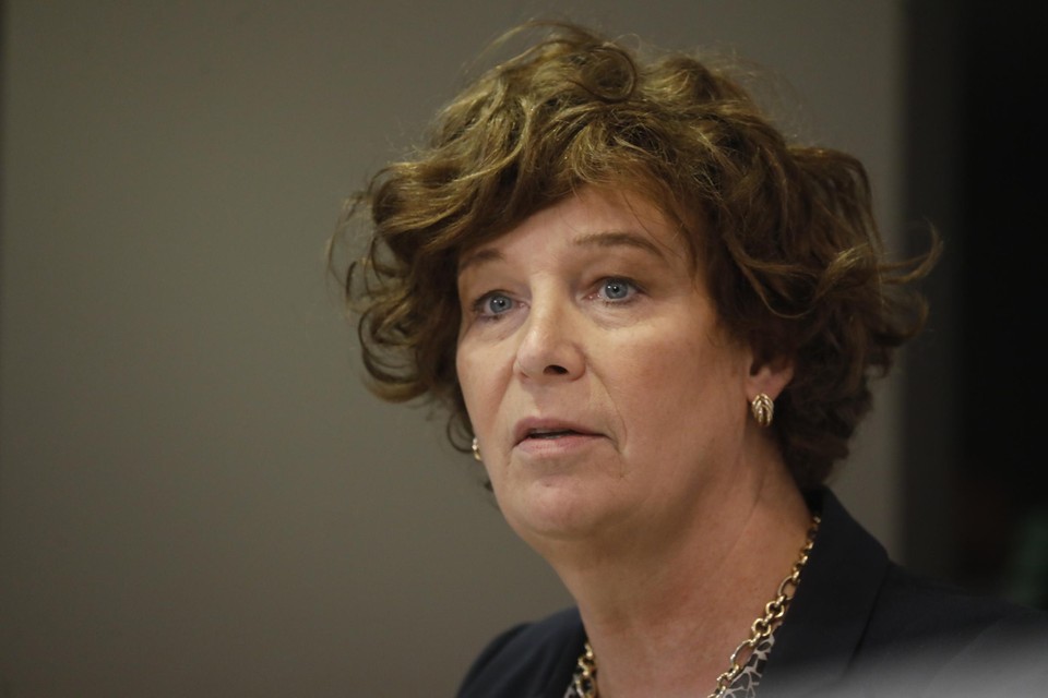Minister Petra De Sutter. 