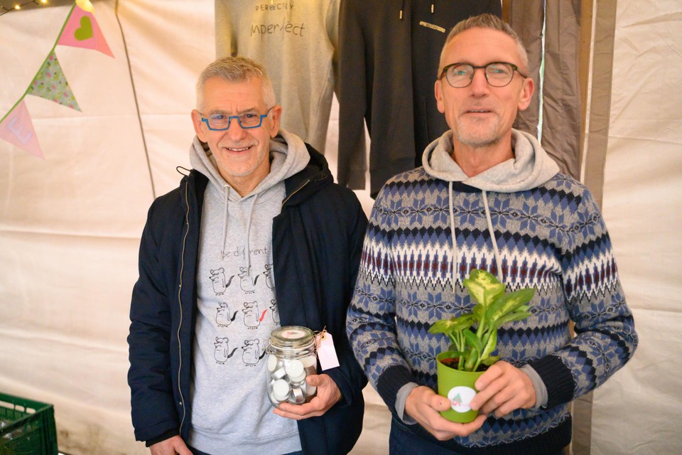 Ivan Das (links) en Jan Van Den Broeck. 