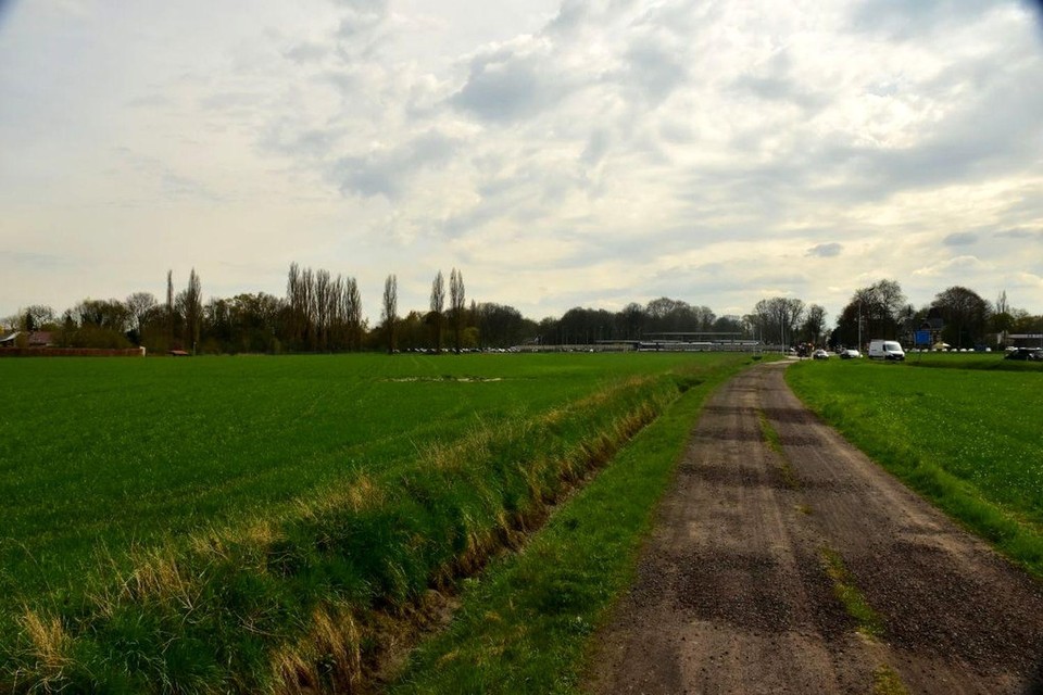 De zone langs de Borsbeeksesteenweg is nu nog woonuitbreidingsgebied.