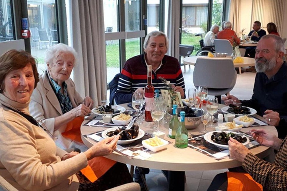 Bewoners en buren kunnen samen tafelen bij Sint-Mathildis in Boechout.