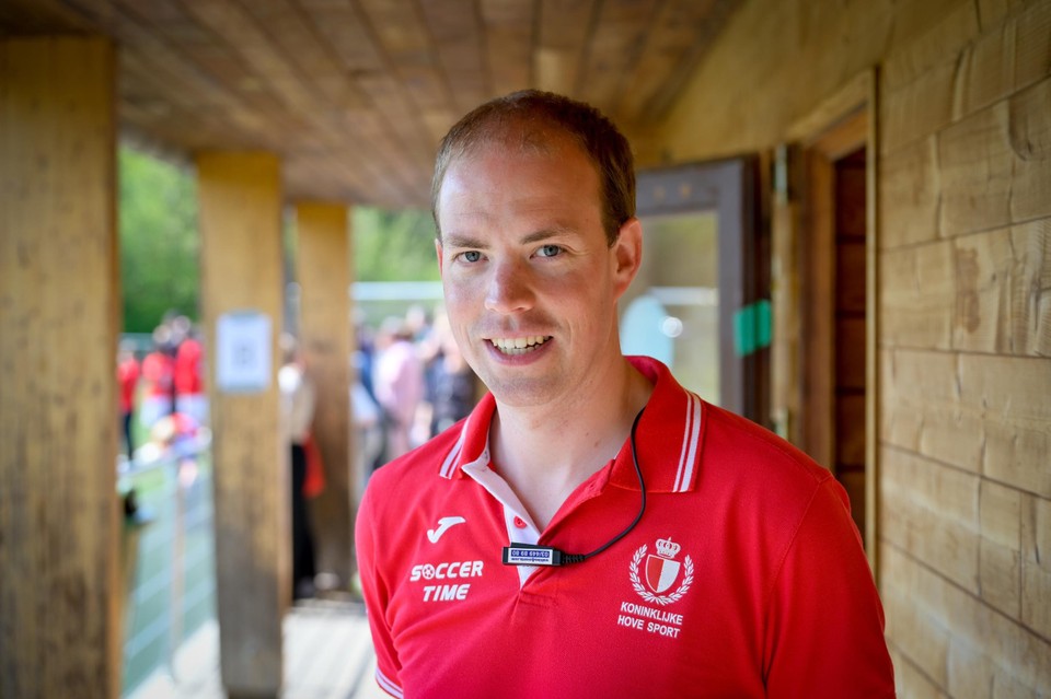 Mathias Raeymaekers, coördinator bij K. Hove Sport