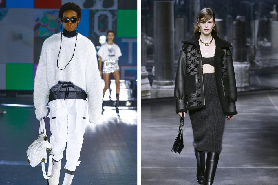 Op de catwalk bij Dolce&Gabbana en Fendi